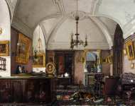 Ukhtomsky Konstantin Andreyevich Interiors of the Winter Palace. The Study of Grand Prince Nikolai Nikolayevich - Hermitage